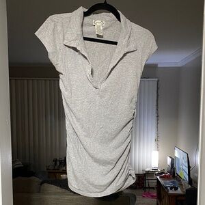 Next Era Heather Gray Top - Size Medium